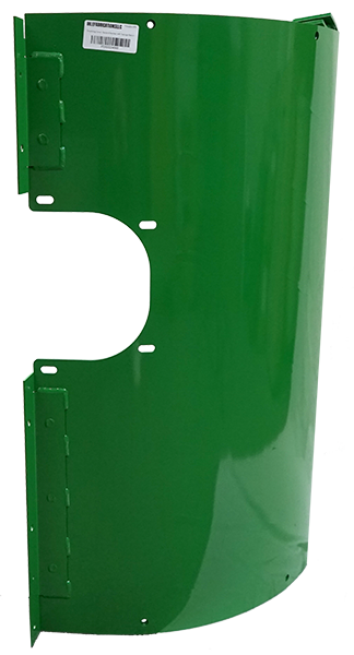 John Deere Threshing Separator Cover- the second section with tailings return side ways view